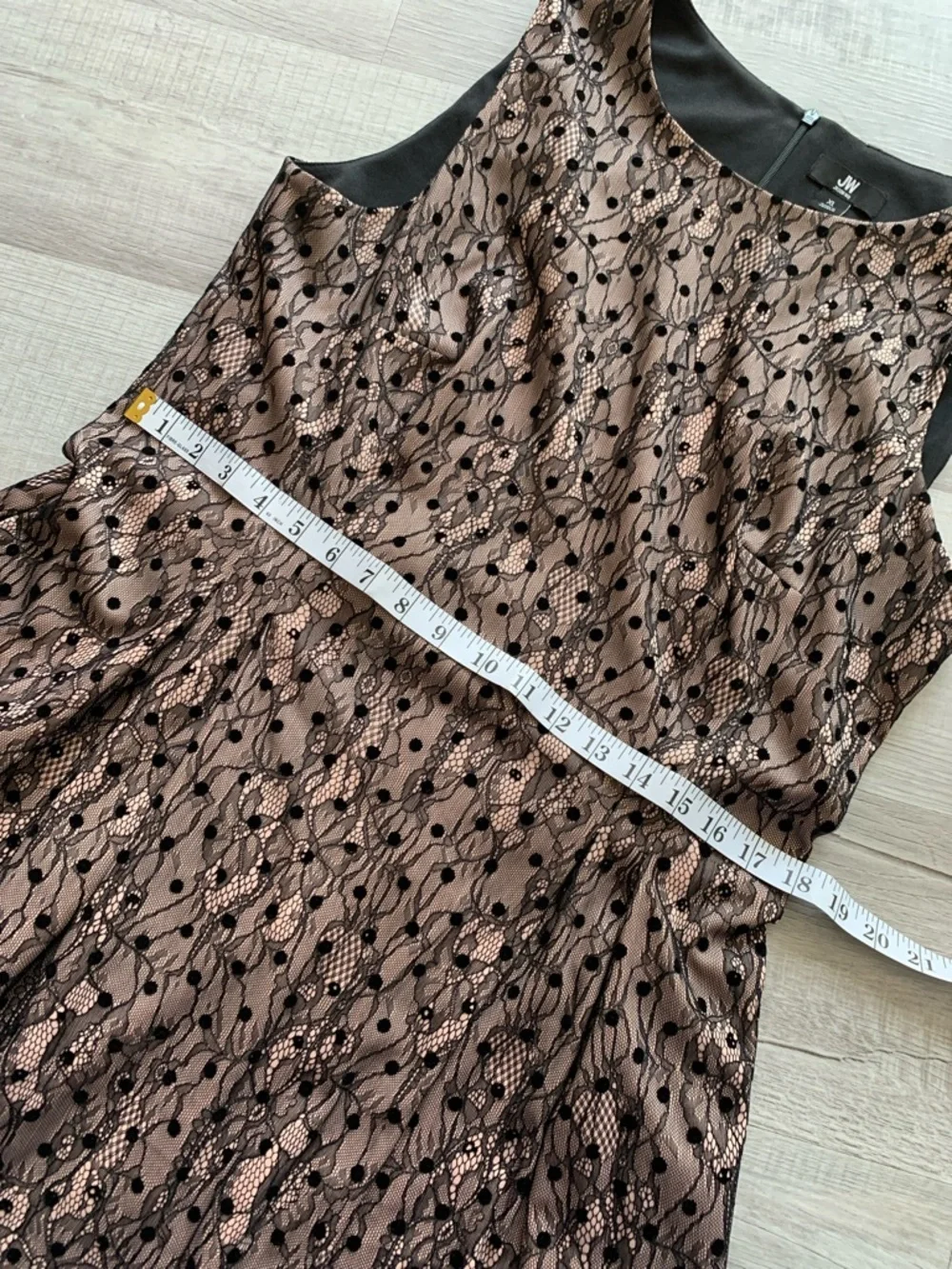 Jason Wu Pink Dress with Black Lace Overlay